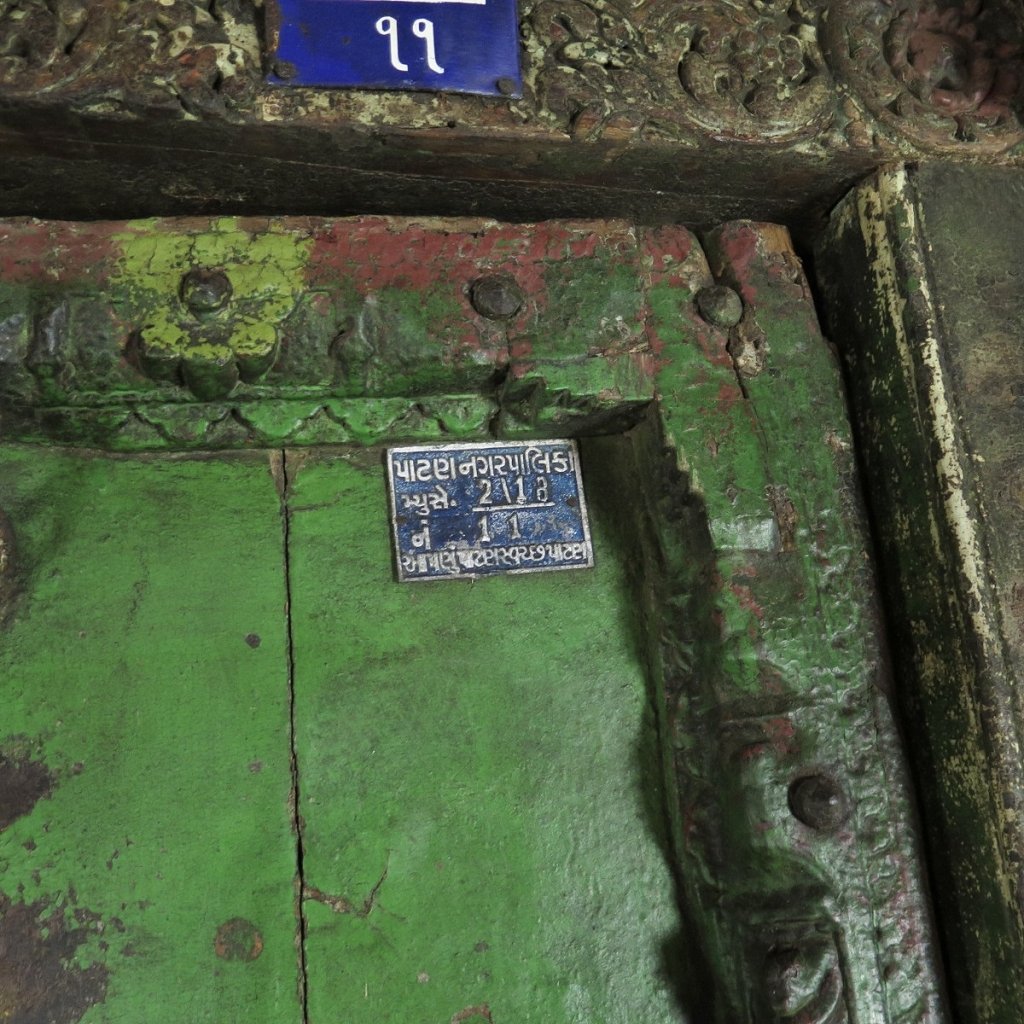 Tür Eingangstür Haustür 1910 Teakholz