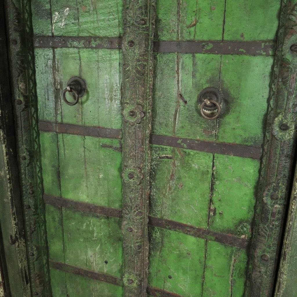 Tür Eingangstür Haustür 1910 Teakholz
