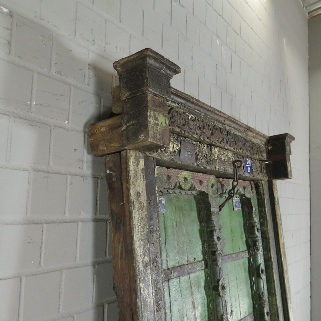 Tür Eingangstür Haustür 1910 Teakholz