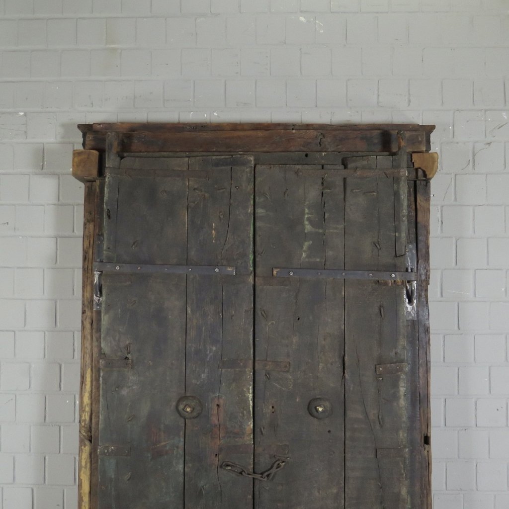 Tür Eingangstür Haustür 1910 Teakholz