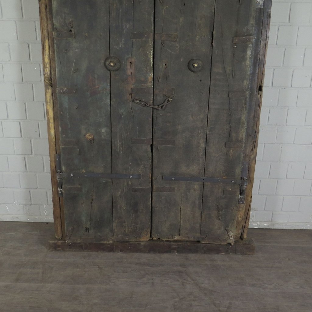 Tür Eingangstür Haustür 1910 Teakholz