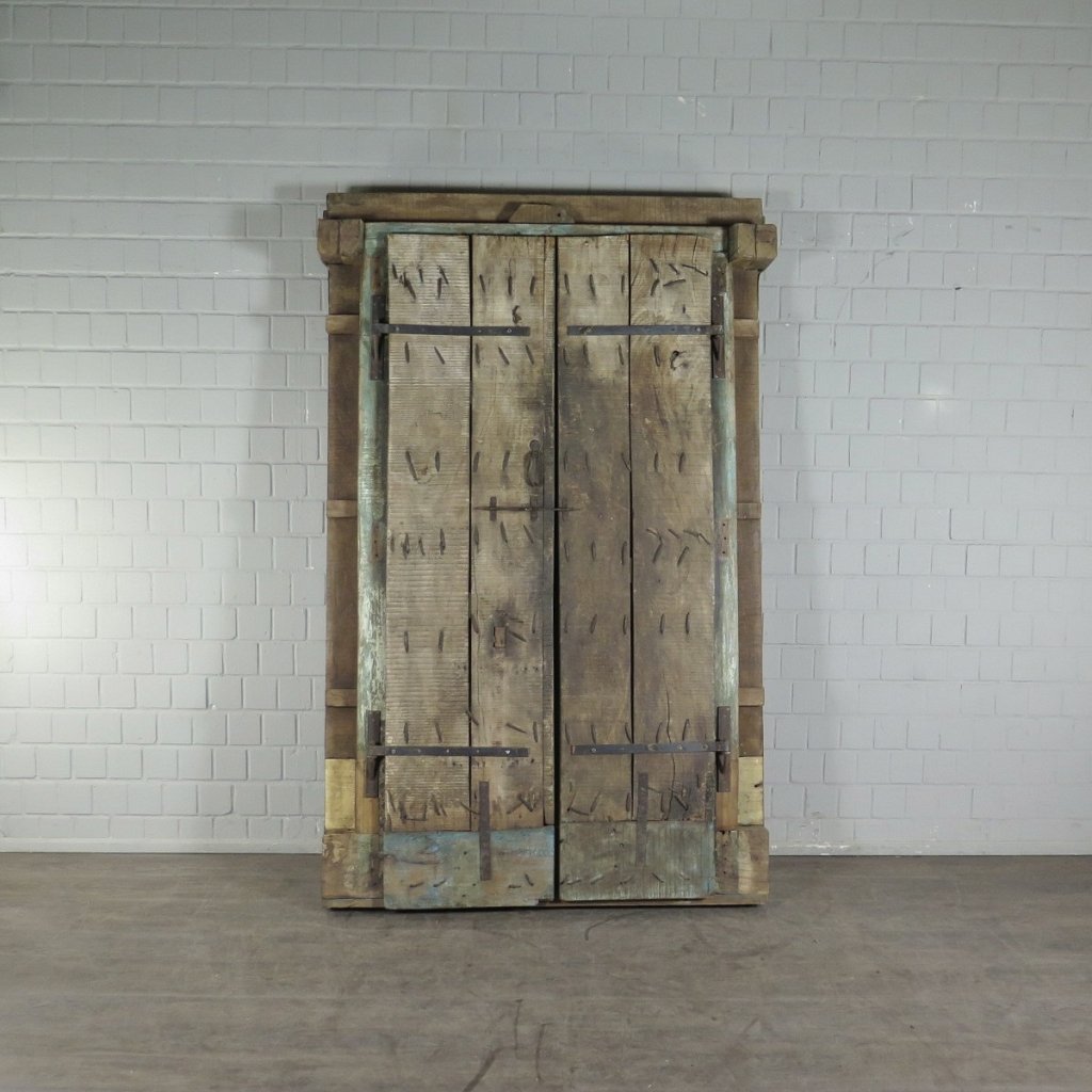 Tür Eingangstür Haustür 1910 Teakholz