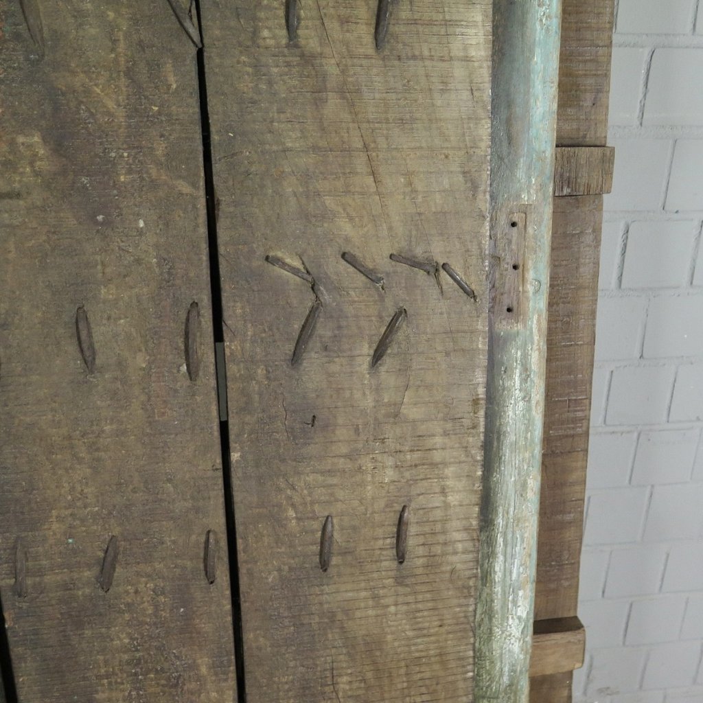 Tür Eingangstür Haustür 1910 Teakholz
