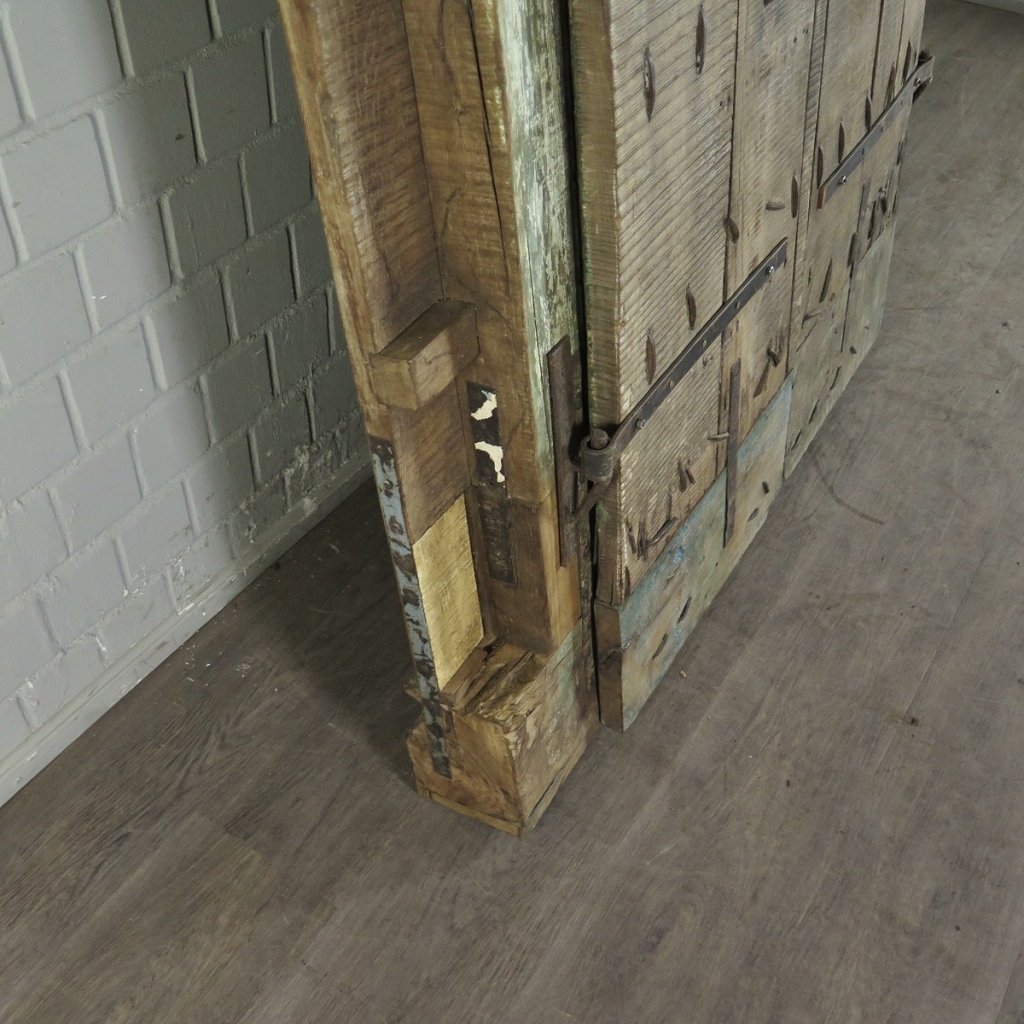Tür Eingangstür Haustür 1910 Teakholz