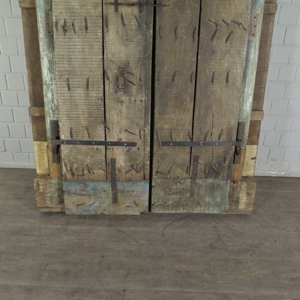 Tür Eingangstür Haustür 1910 Teakholz