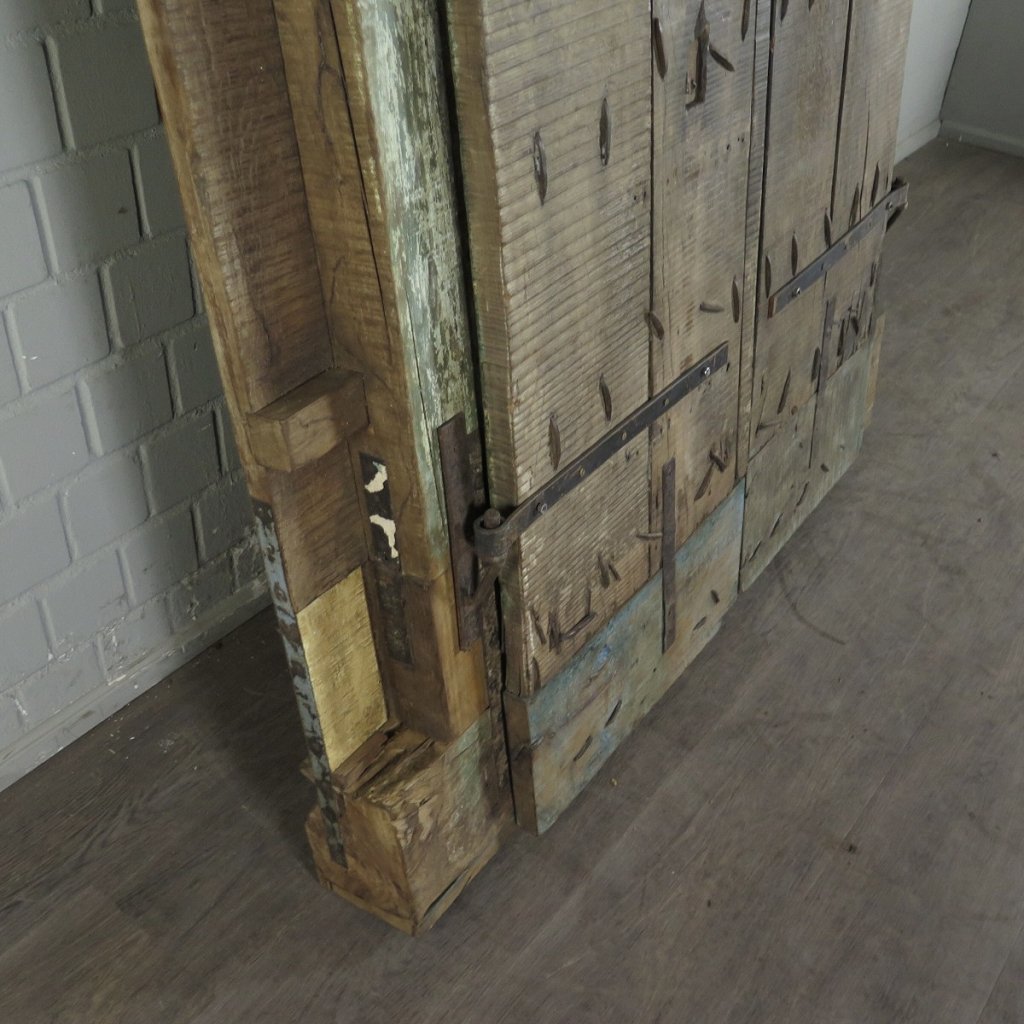 Tür Eingangstür Haustür 1910 Teakholz