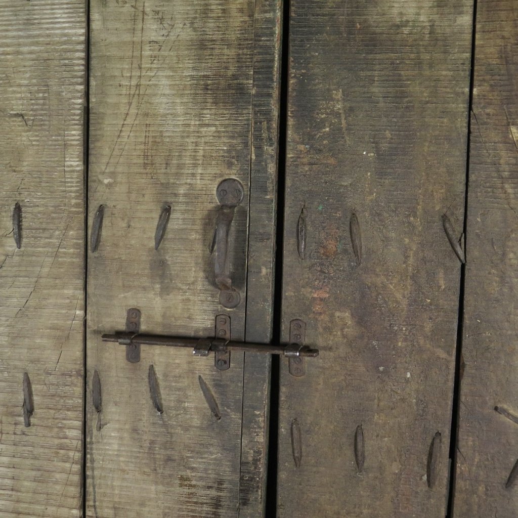 Tür Eingangstür Haustür 1910 Teakholz