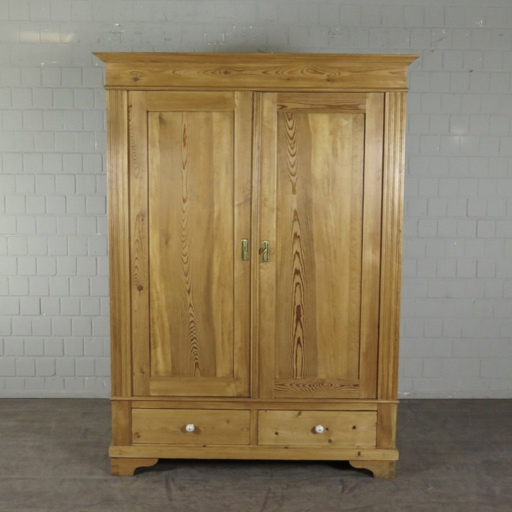 Schrank Kleiderschrank Gründerzeit 1880 Kiefer