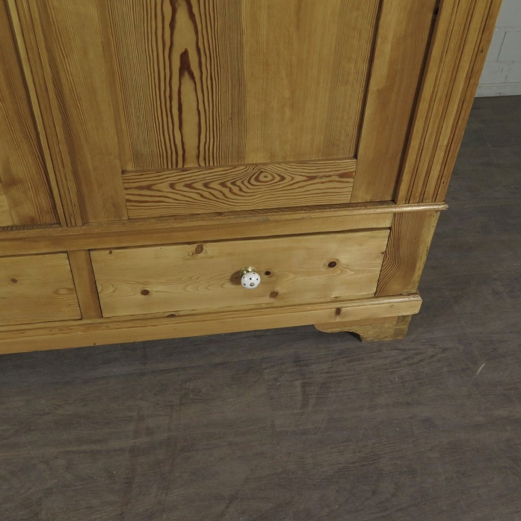 Schrank Kleiderschrank Gründerzeit 1880 Kiefer
