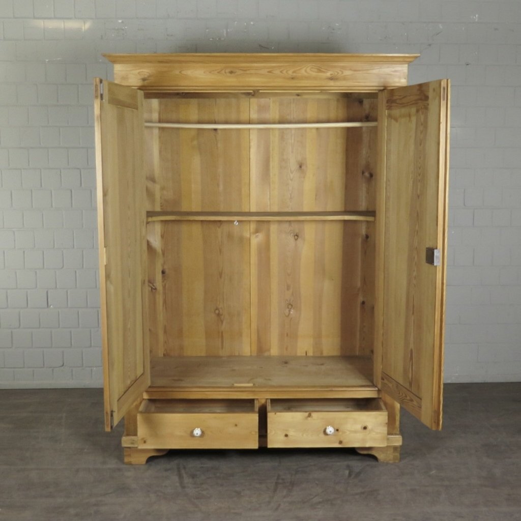 Schrank Kleiderschrank Gründerzeit 1880 Kiefer