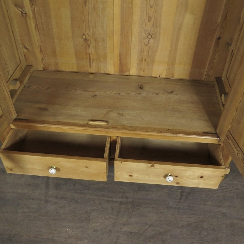 Schrank Kleiderschrank Gründerzeit 1880 Kiefer