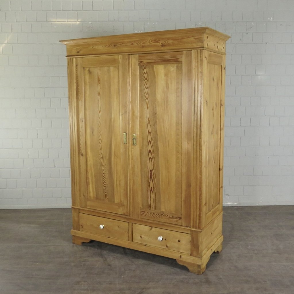 Schrank Kleiderschrank Gründerzeit 1880 Kiefer