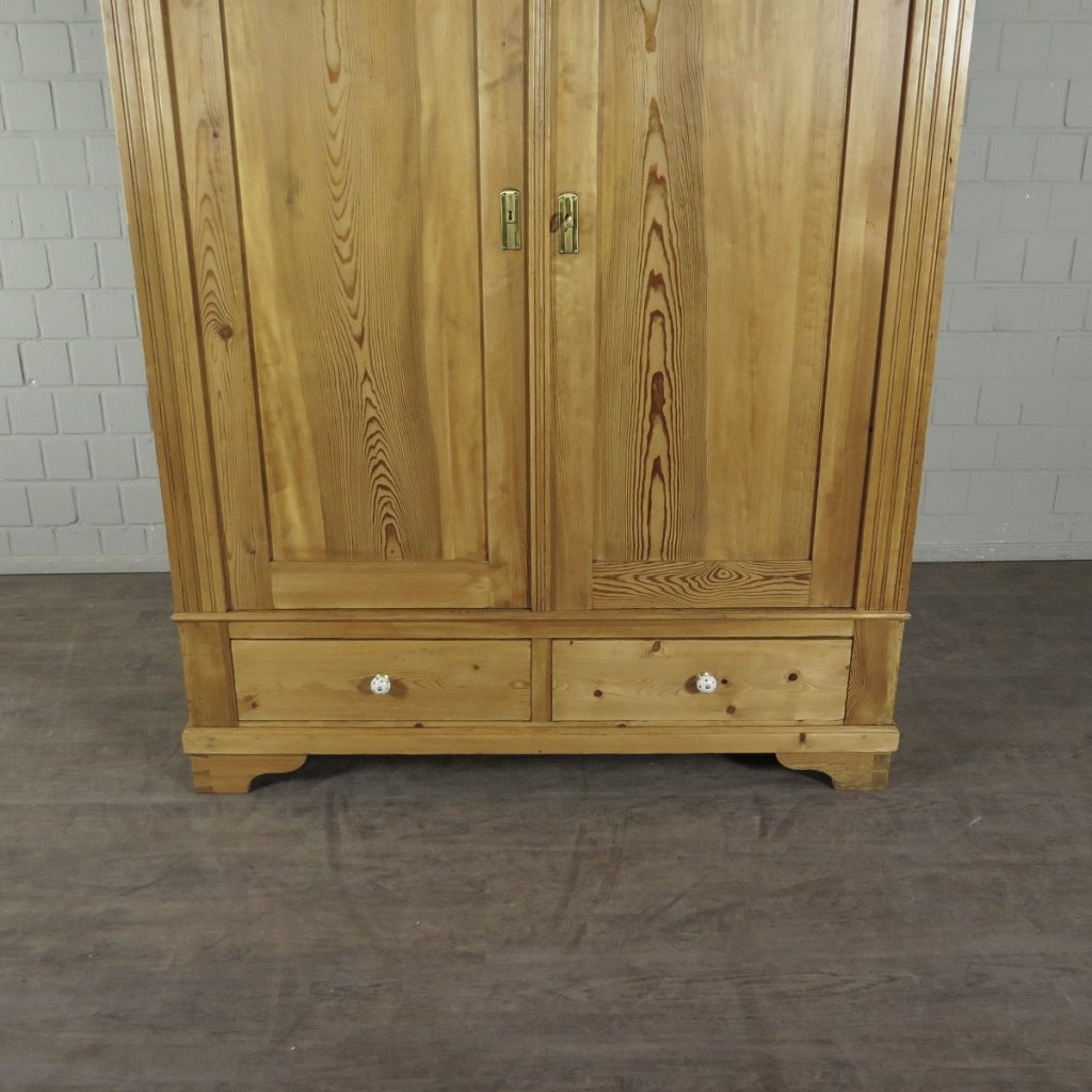 Schrank Kleiderschrank Gründerzeit 1880 Kiefer