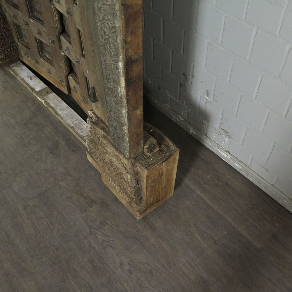 Tür Eingangstür Haustür 1920 Teakholz