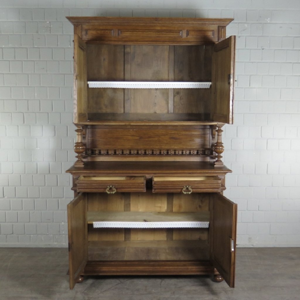 Buffetschrank Schrank Gründerzeit 1880 Eiche
