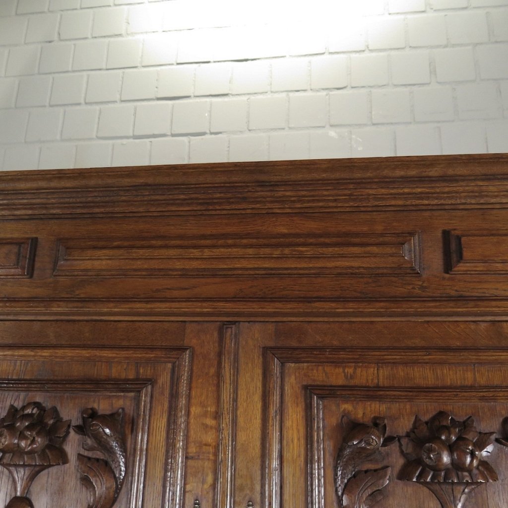 Buffetschrank Schrank Gründerzeit 1880 Eiche