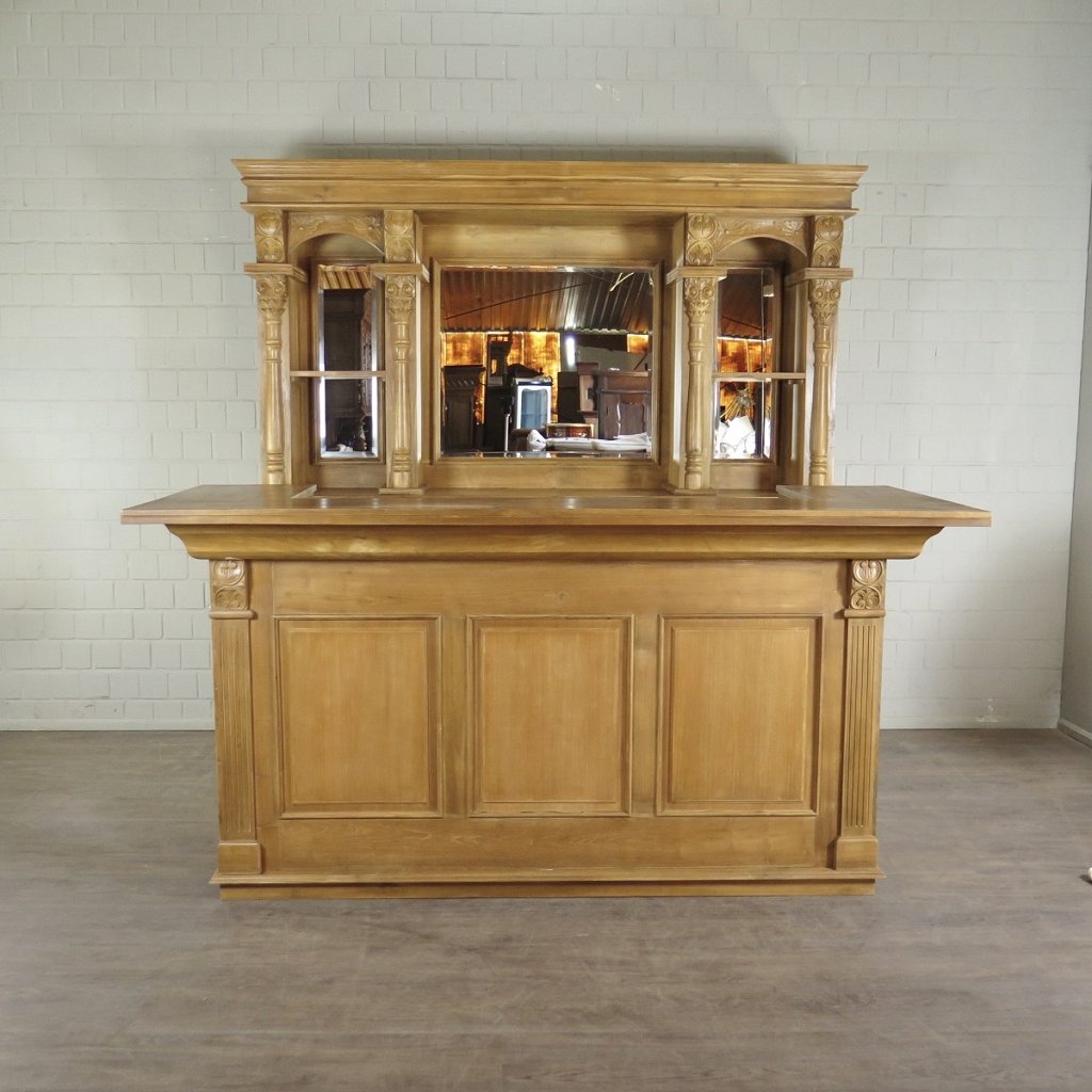 Empire Bar Theke Teakholz 2,30 m
