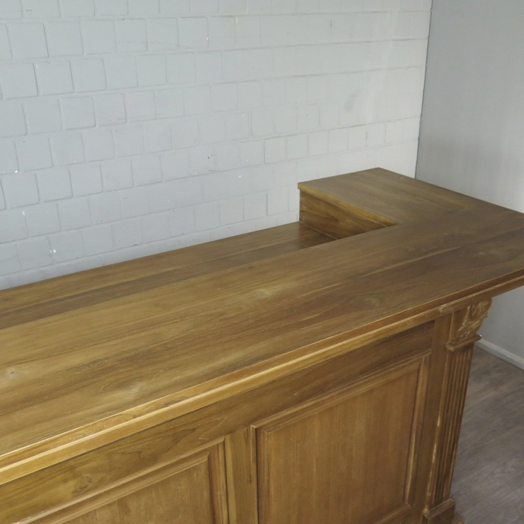 Empire Bar Theke Teakholz 2,70 m