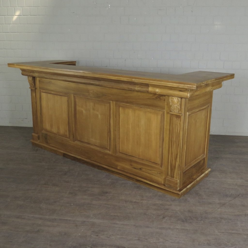 Empire Bar Theke Teakholz 2,70 m