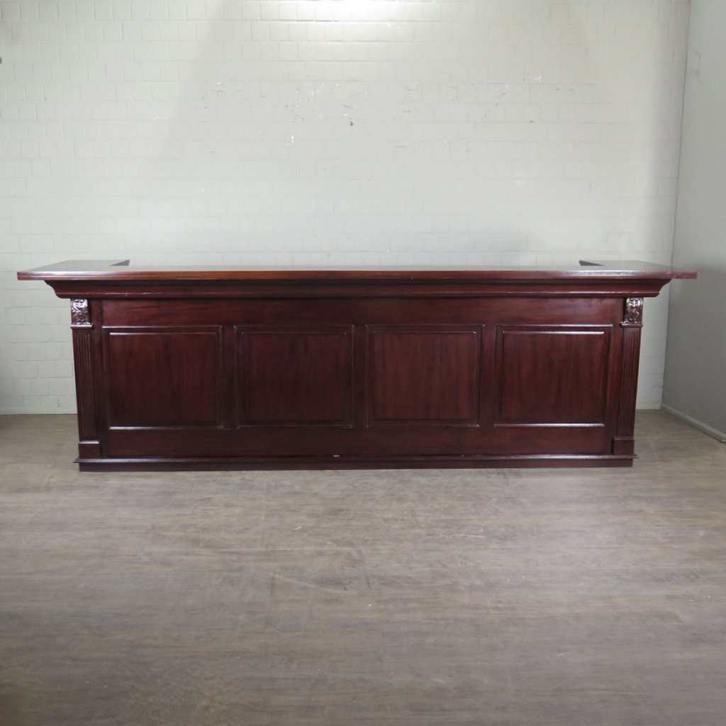 Empire Bar Theke Mahagoni 3,60 m