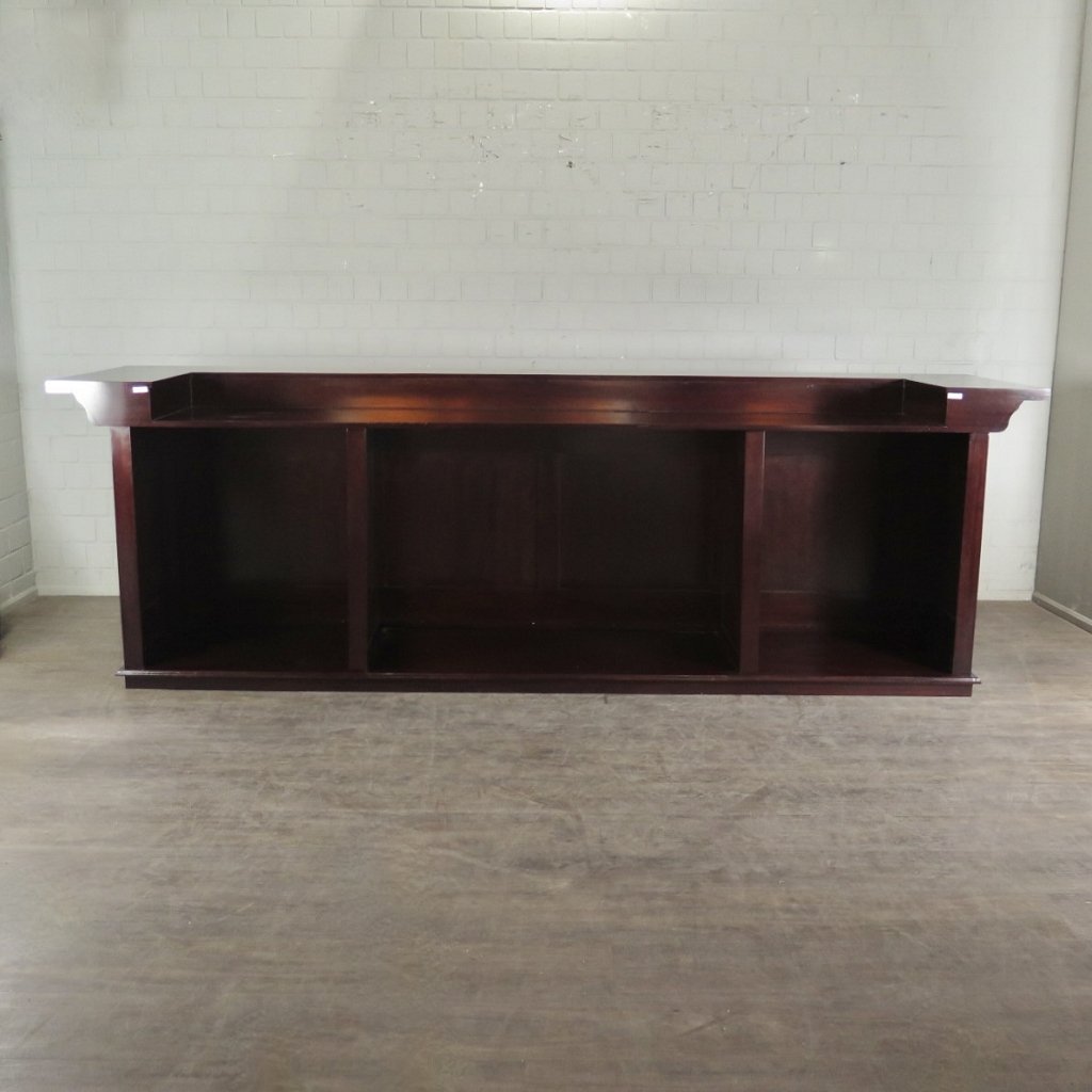 Empire Bar Theke Mahagoni 3,60 m