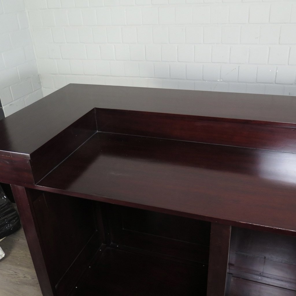 Empire Bar Theke Tresen Mahagoni 3,60 m