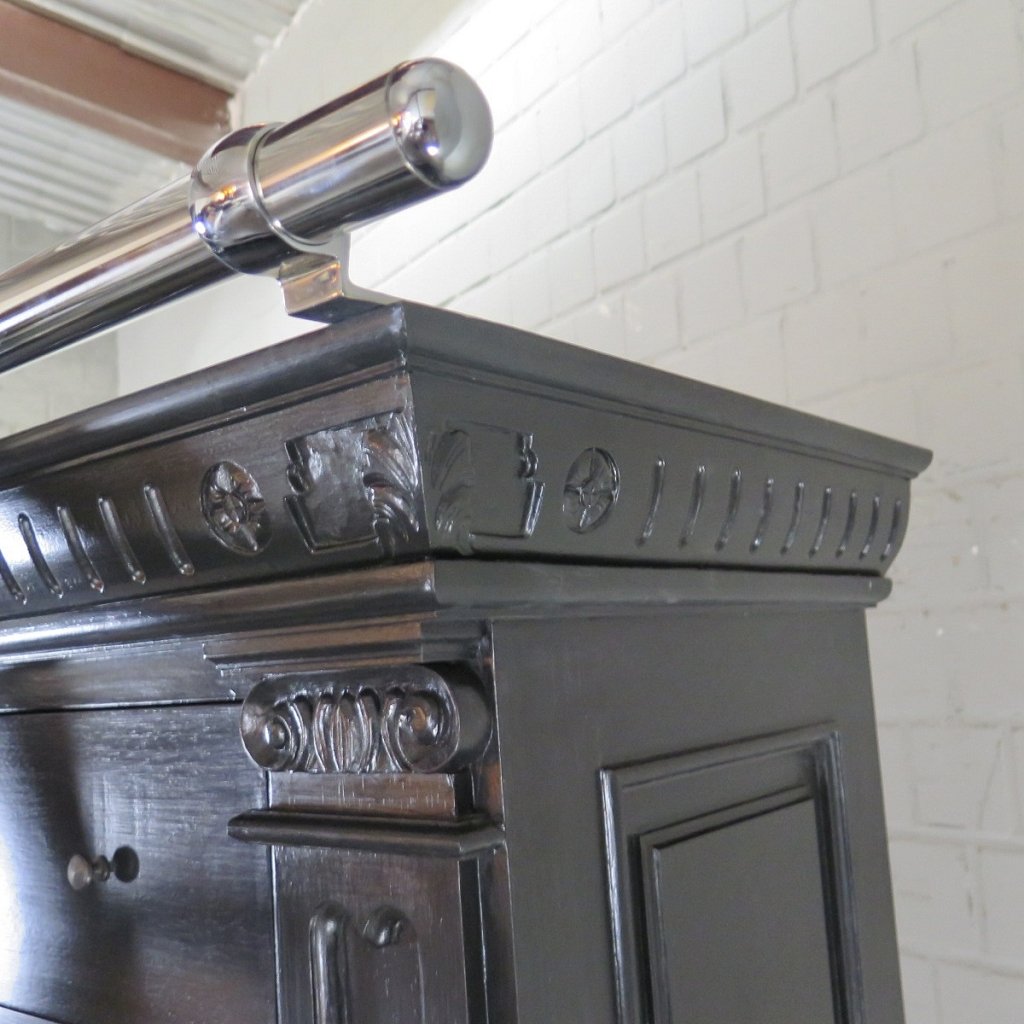 Apothekerschrank Ladenschrank Anna Massivholz 2,50 m