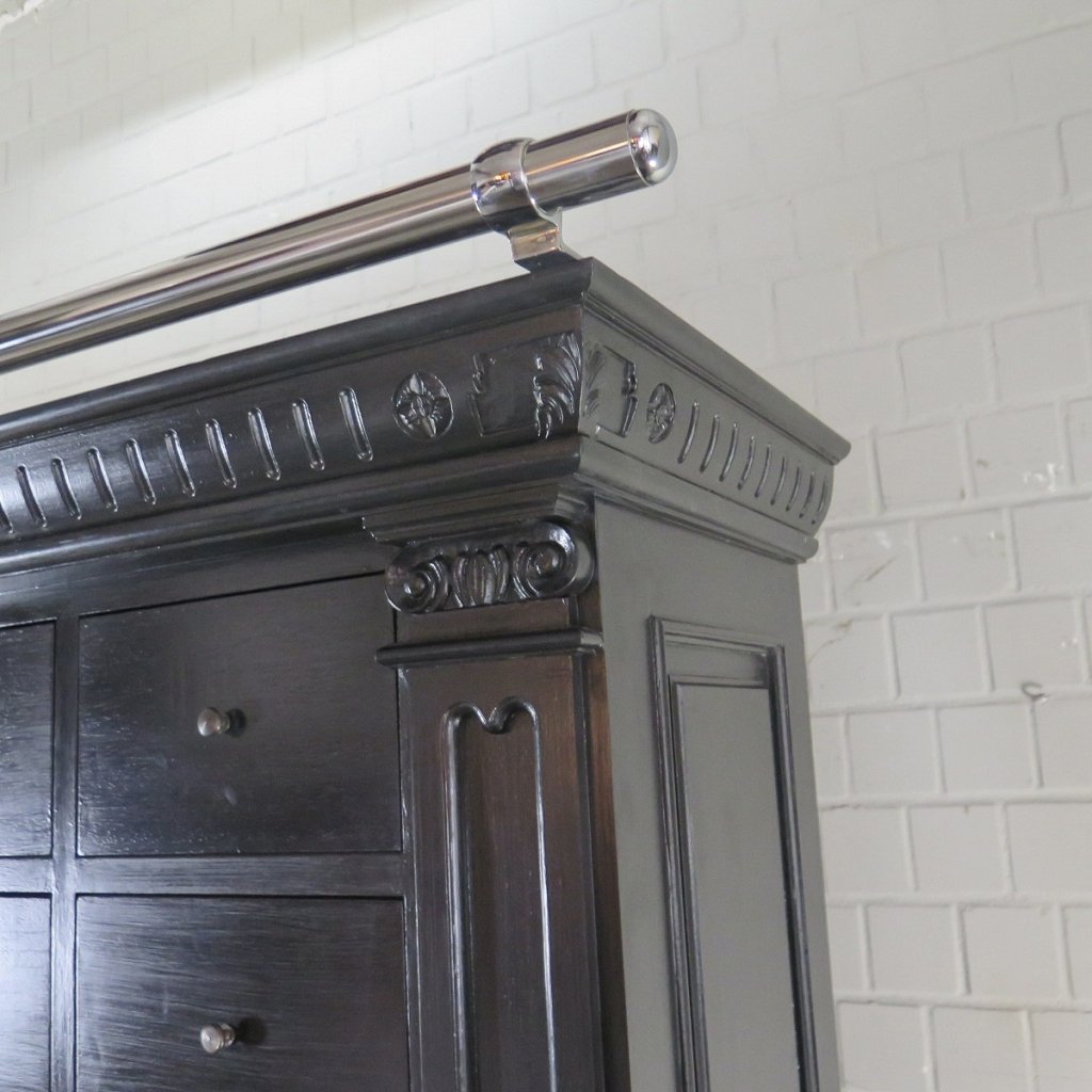 Apothekerschrank Ladenschrank Anna Massivholz 2,50 m