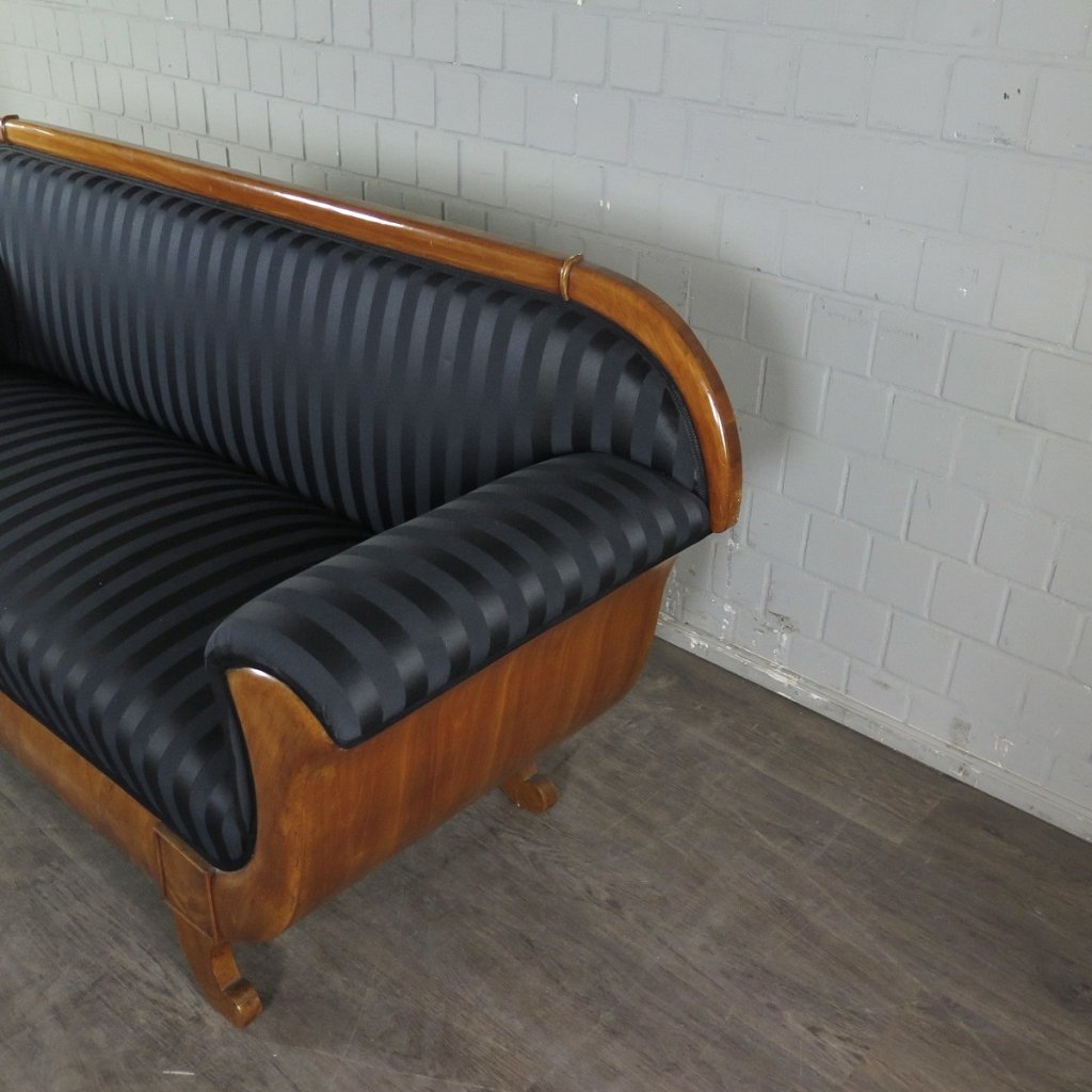 Couch Sofa Biedermeier 1825 Kirschbaum
