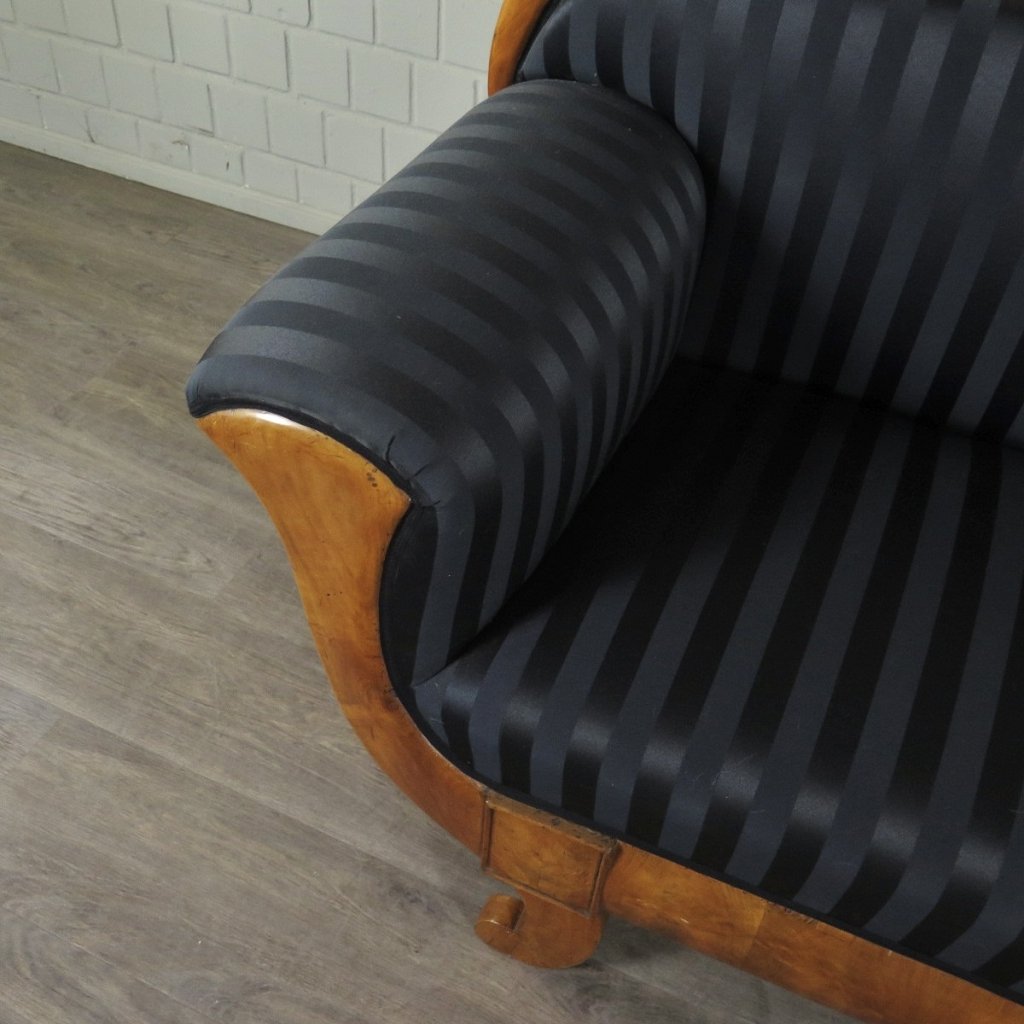Couch Sofa Biedermeier 1825 Kirschbaum