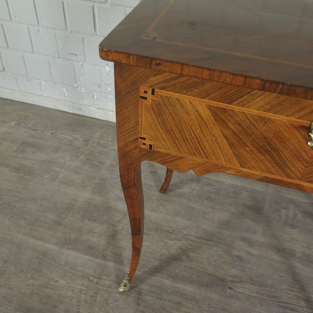 Schminktisch Biedermeier 1820 Nussbaum