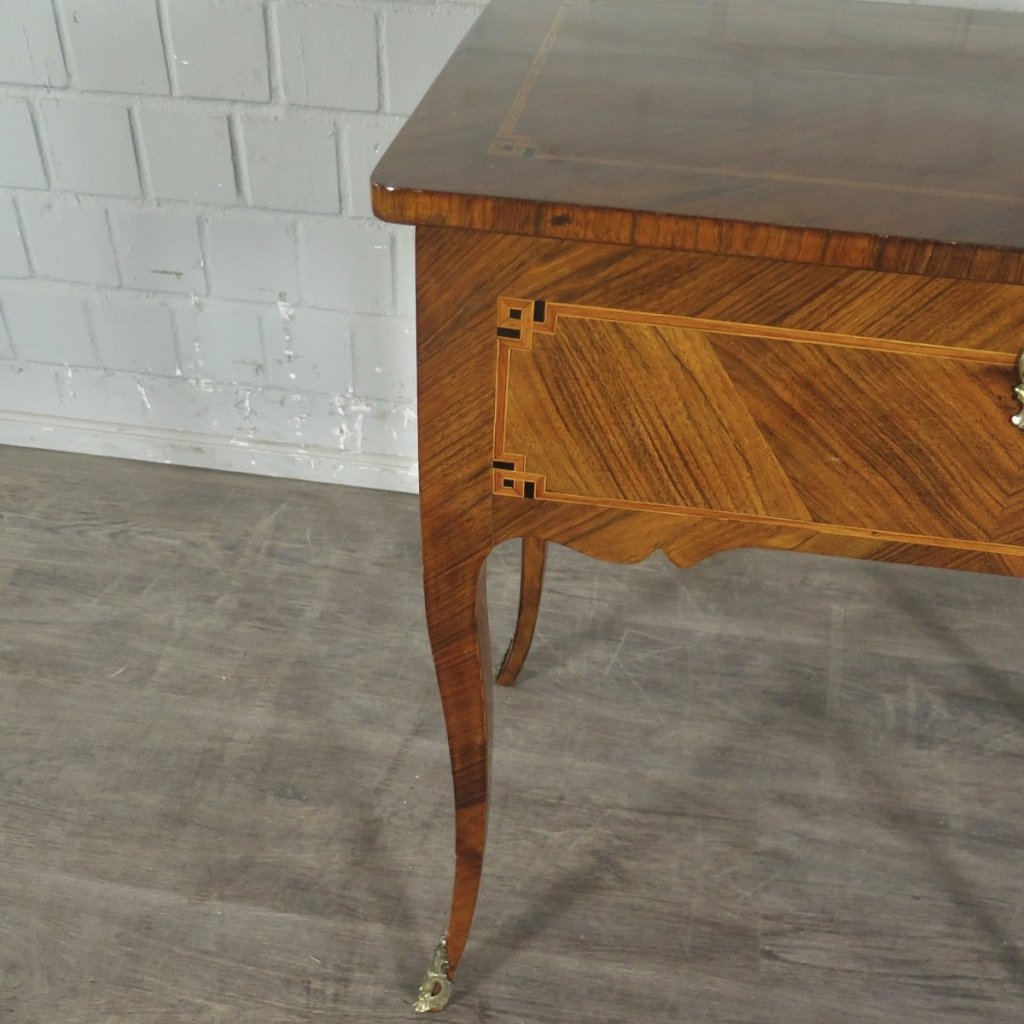 Schminktisch Biedermeier 1820 Nussbaum