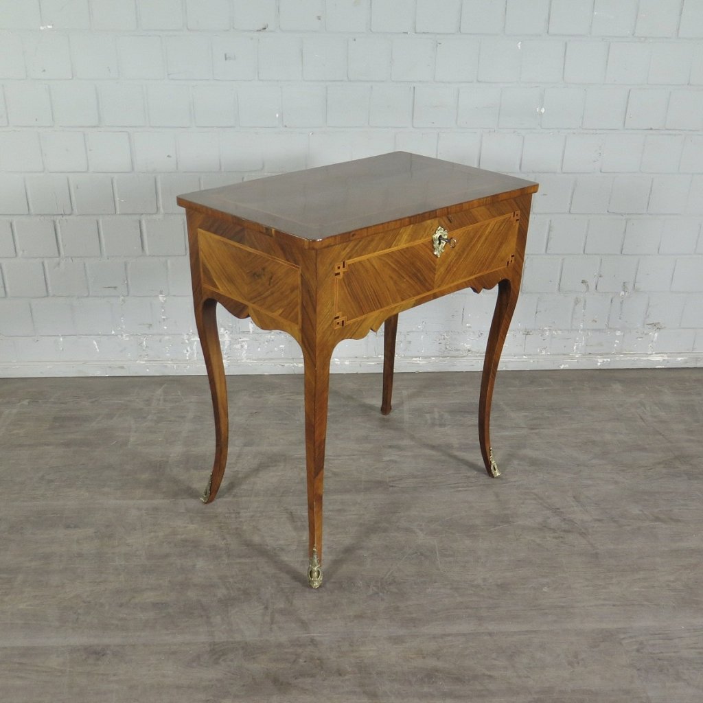 Schminktisch Biedermeier 1820 Nussbaum