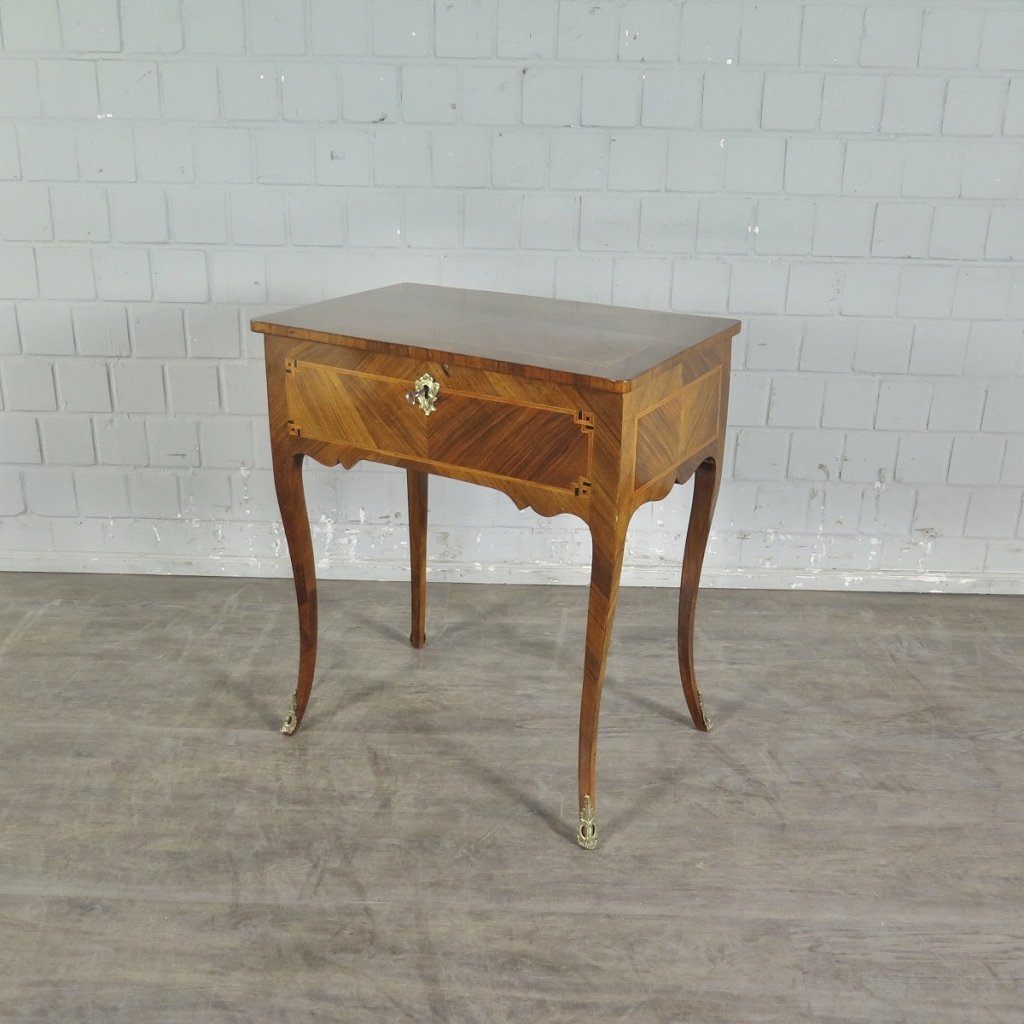 Schminktisch Biedermeier 1820 Nussbaum