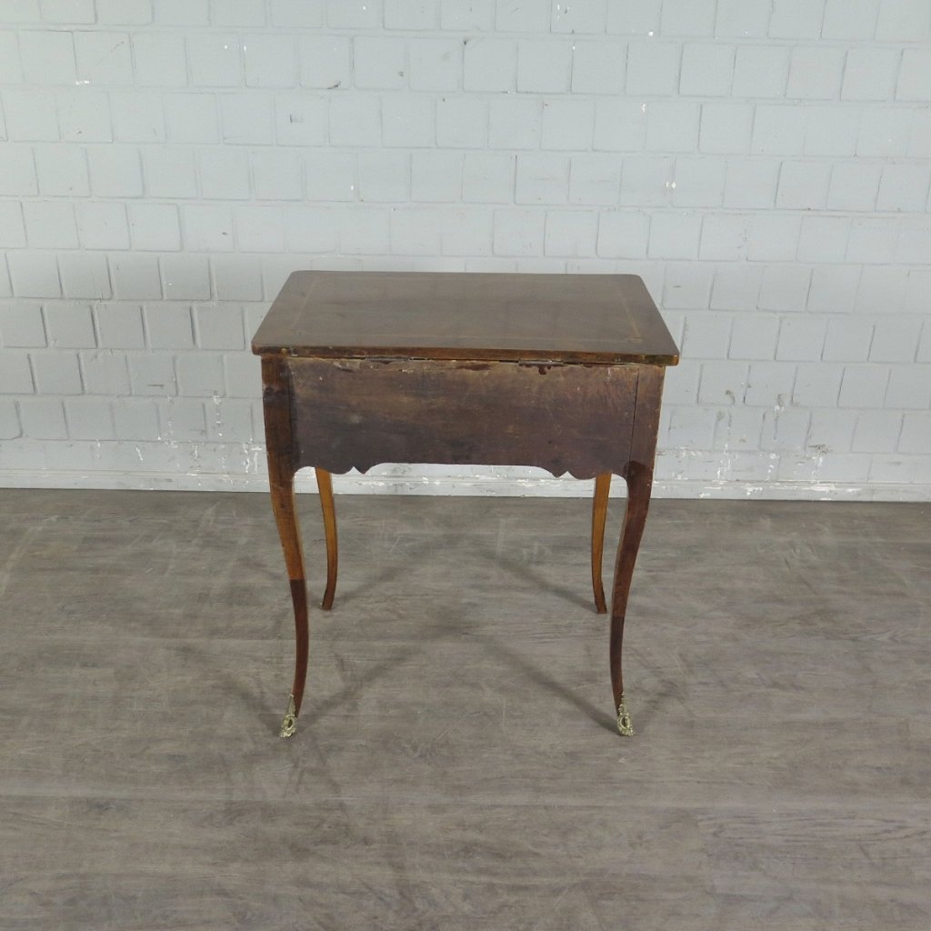 Schminktisch Biedermeier 1820 Nussbaum
