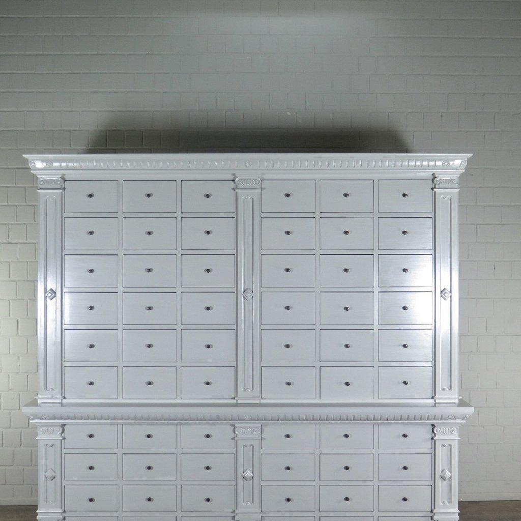 Apothekerschrank Ladenschrank Anna Massivholz 2,50 m