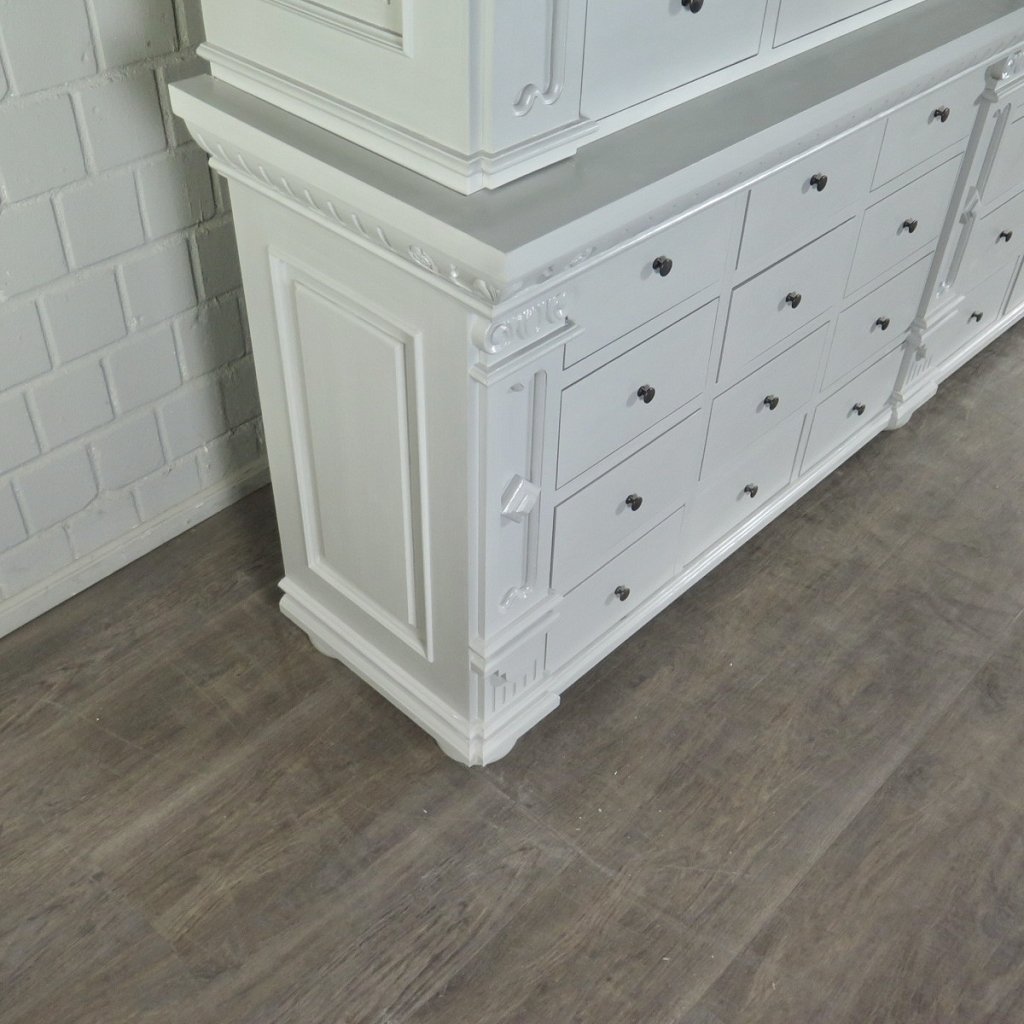 Apothekerschrank Ladenschrank Anna Massivholz 2,50 m