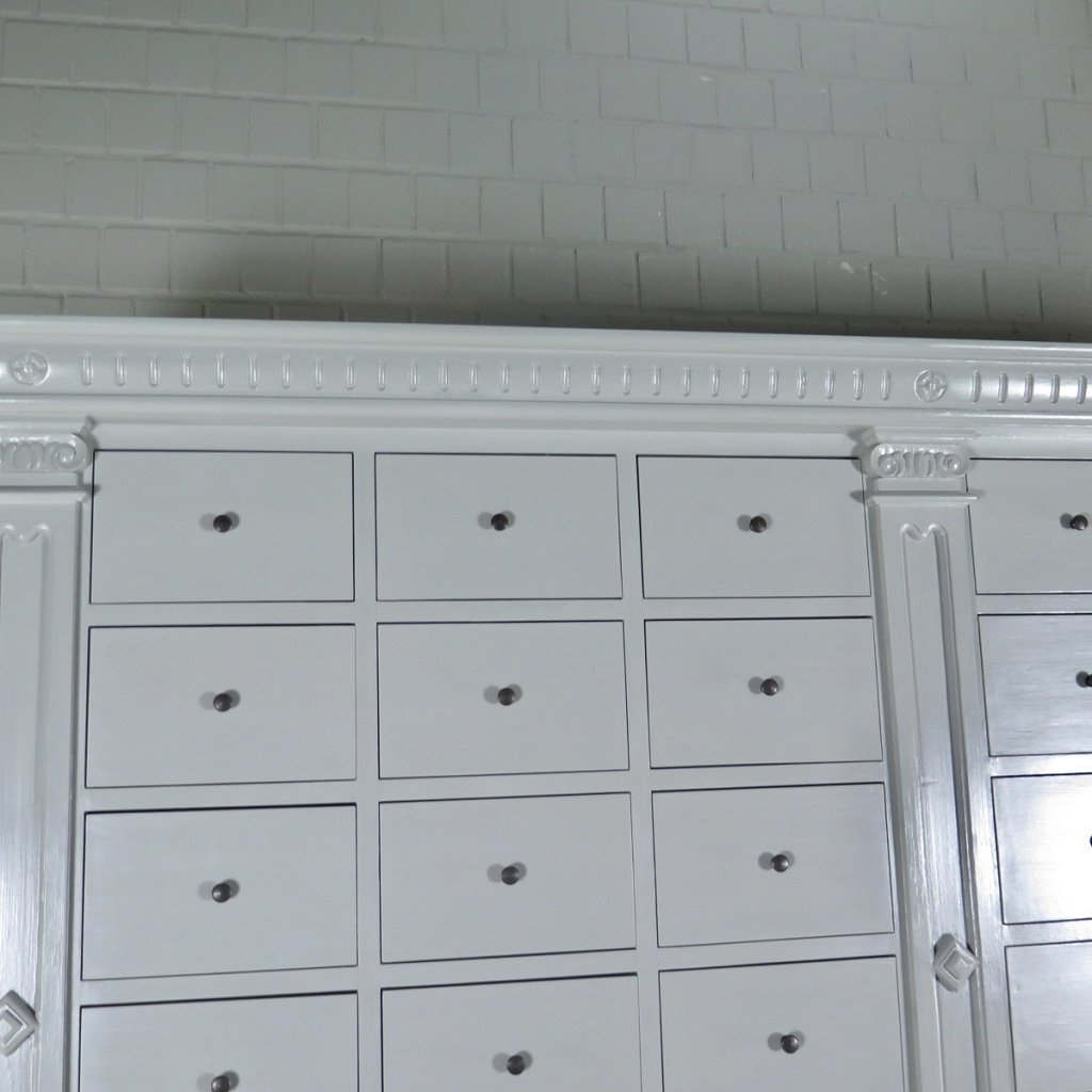 Apothekerschrank Ladenschrank Anna Massivholz 2,50 m