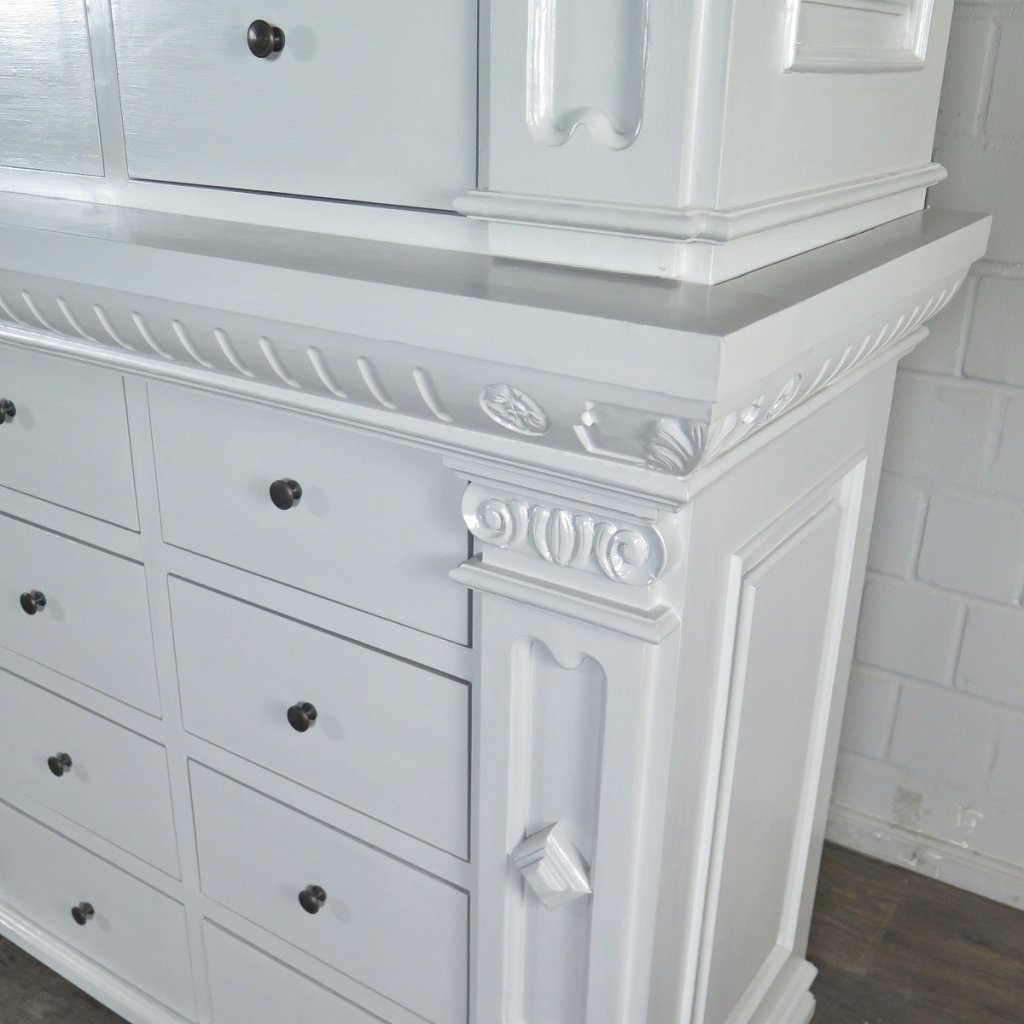 Apothekerschrank Ladenschrank Anna Massivholz 2,50 m