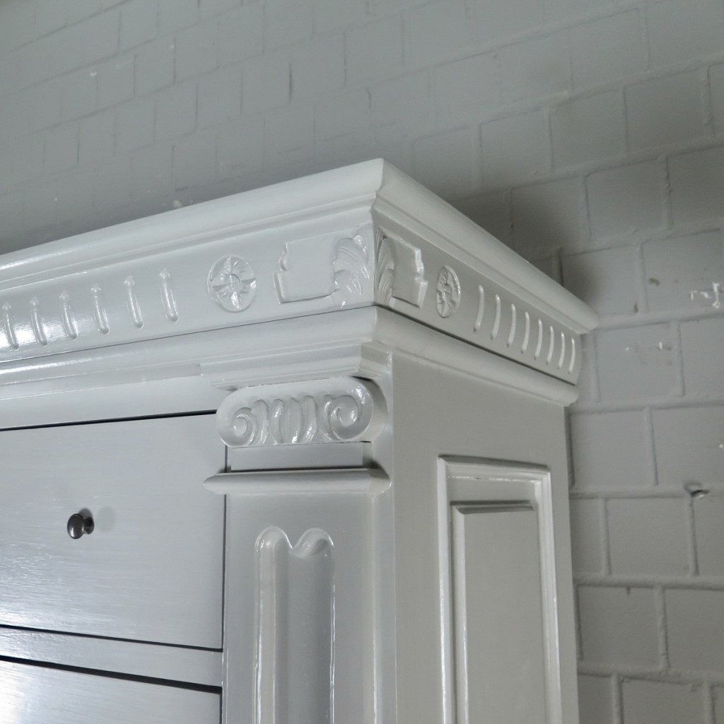 Apothekerschrank Ladenschrank Anna Massivholz 2,50 m