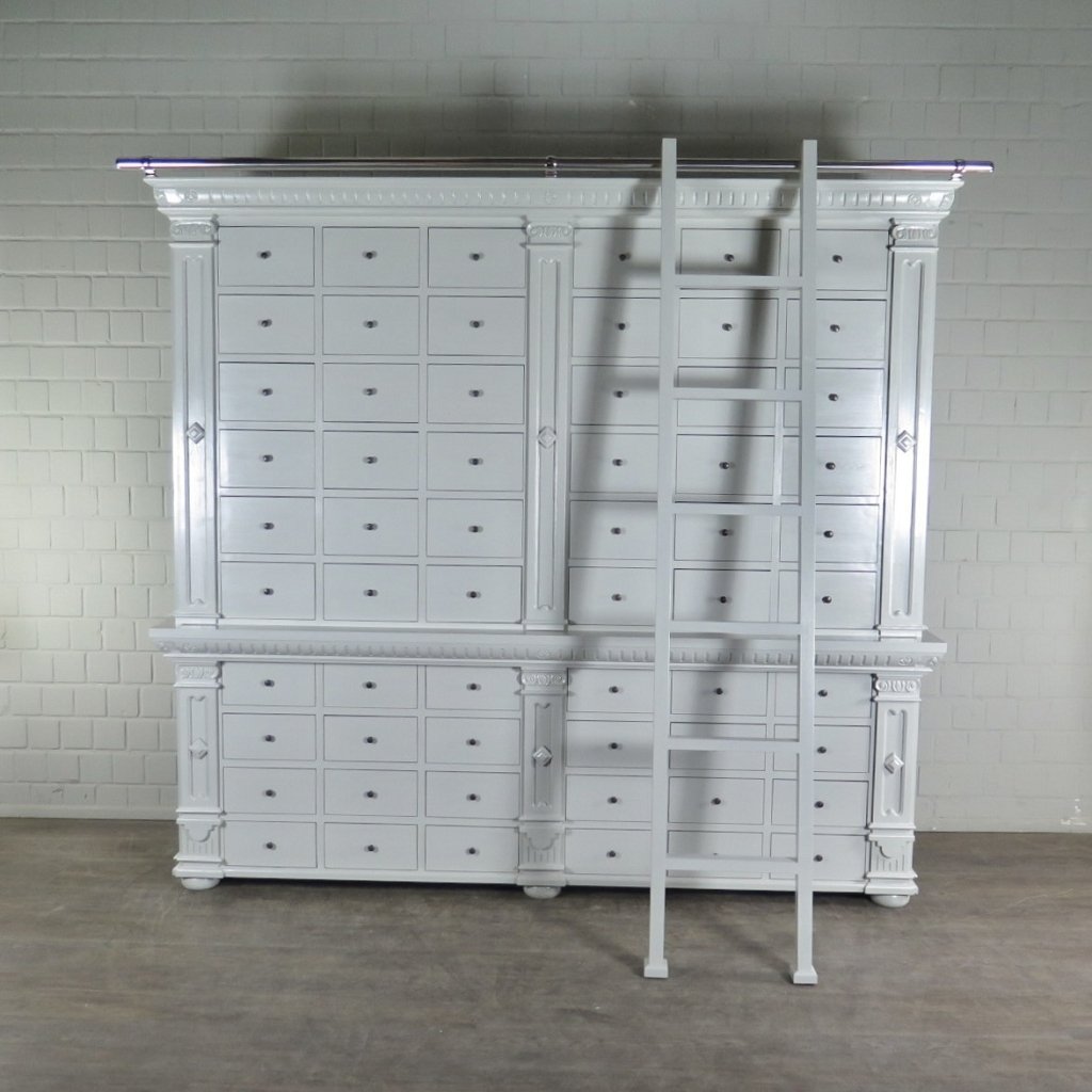 Apothekerschrank Ladenschrank Anna Massivholz 2,50 m