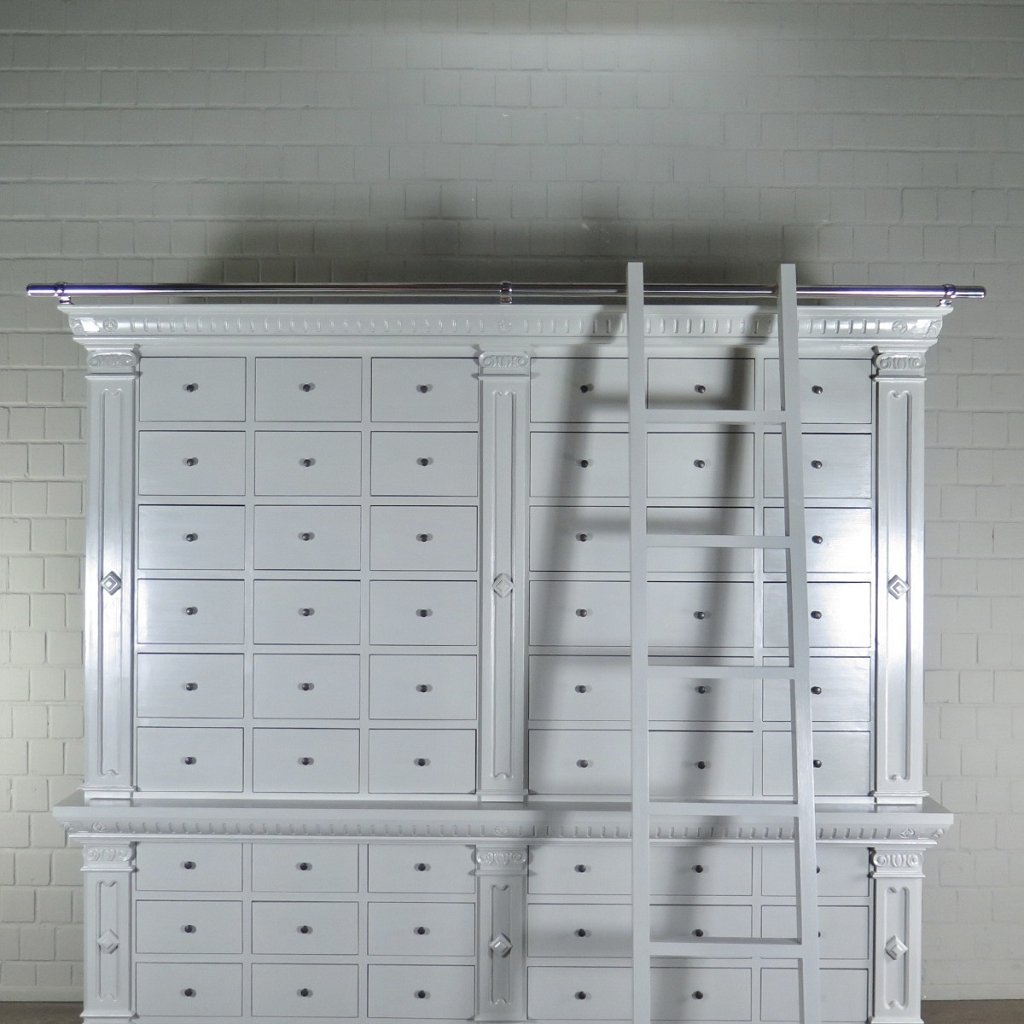 Apothekerschrank Ladenschrank Anna Massivholz 2,50 m