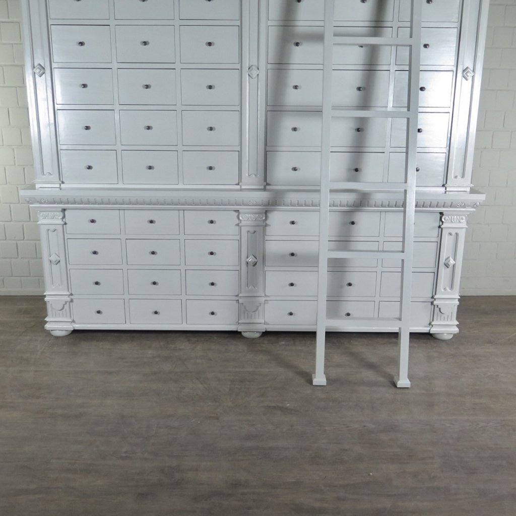 Apothekerschrank Ladenschrank Anna Massivholz 2,50 m