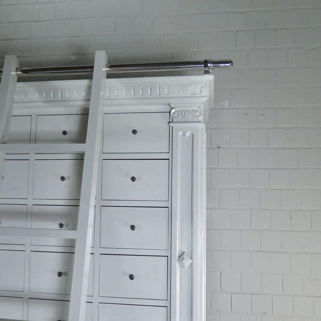 Apothekerschrank Ladenschrank Anna Massivholz 2,50 m