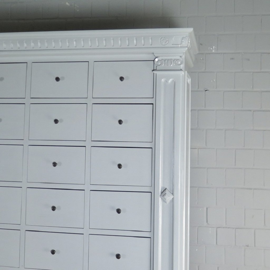 Apothekerschrank Ladenschrank Anna Massivholz 2,50 m