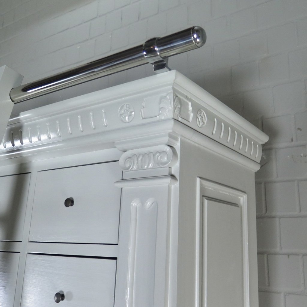 Apothekerschrank Ladenschrank Anna Massivholz 2,50 m