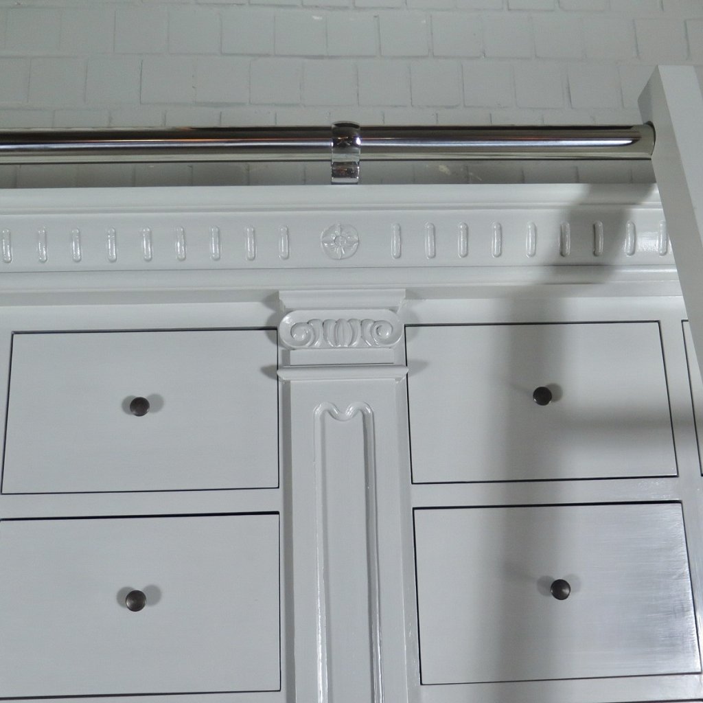 Apothekerschrank Ladenschrank Anna Massivholz 2,50 m