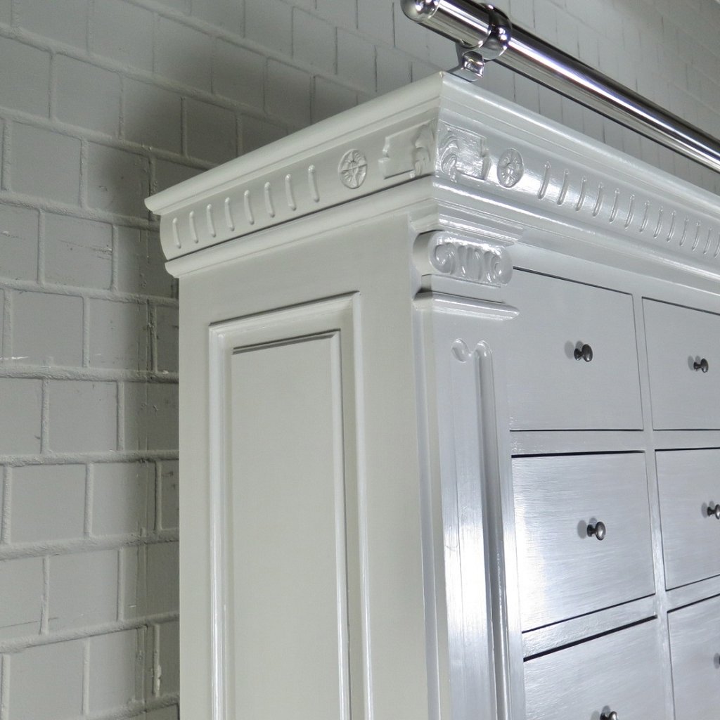 Apothekerschrank Ladenschrank Anna Massivholz 2,50 m