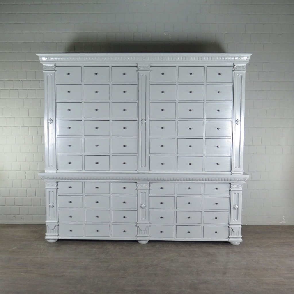 Apothekerschrank Ladenschrank Anna Massivholz 2,50 m