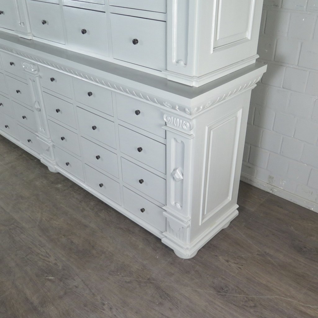Apothekerschrank Ladenschrank Anna Massivholz 2,50 m